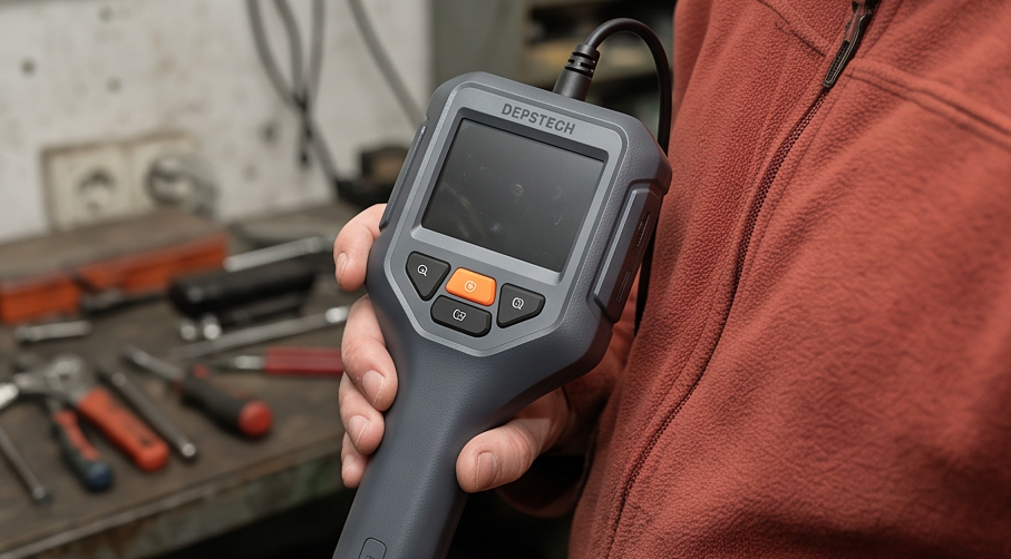 DEPSTECH Endoskopkamera im Test: Flexible Inspektion mit Dual-Linsen