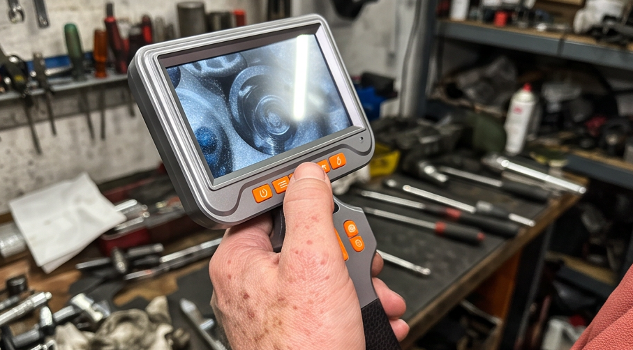 Hiacinto Endoskopkamera im Test: 360° drehbar mit 5-Zoll HD-Display