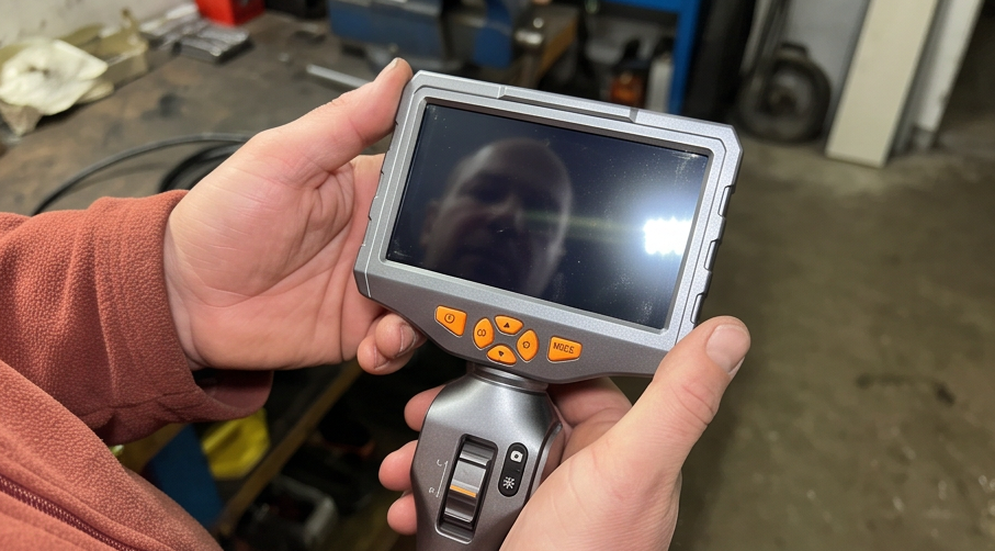 Teslong Endoskopkamera im Test: Flexibles Inspektionswerkzeug mit 180° Kopf