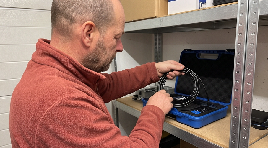 Das Produkt Detailansicht beim Testen